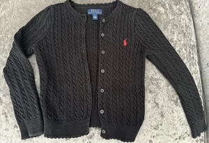 Polo Ralph Lauren Girls Age 5 Cardigan - Picture 1 of 3