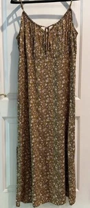 Old Navy Cami Maxi Dress M Sleeveless Summer Cottagecore Babydoll Indie Cute - Picture 1 of 9