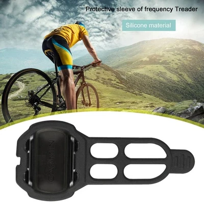 1 x Silicone Bicycle Computer Cadence Speed Sensor For Garmin Case Y9F3 L2N0 - Image 1 of 4
