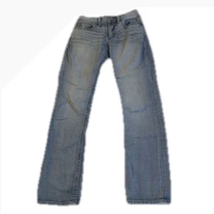 BKE Alec Mens Boys Jeans 28x30 (Actual 26x29) Light Wash Straight Leg - Picture 1 of 12