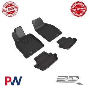 3D MAXpider Custom Fit All-Weather KAGU Series Floor Mats For 16-24 Porsche 911 - Picture 1 of 9