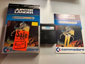 Commodore 64 CIB mit Box & Handbuch Computerspiel - Jupiter Lander - Bild 1 von 6