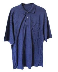 Collared Shirt With Pocket Men's Size XL (Navy) - Picture 1 of 2