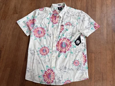 Volcom Star Shields Short Sleeve Shirt Button Up Men’s XL Classic Fit Skater - Image 1 of 4