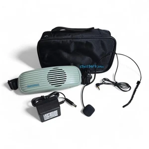 Amplificador de voz CHATTERVOX 100 con auriculares, cargador y estuche de almacenamiento - Imagen 1 de 13