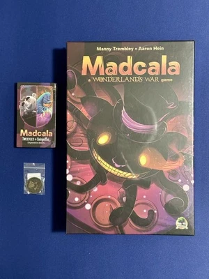 Madcala Deluxe Kickstarter with Character Exp & First Player Coin - Board Game - Image 1 of 4