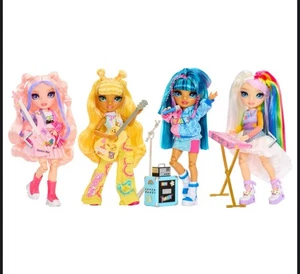 Full Set Rainbow Jr High Rock Band Doll - Picture 1 of 13