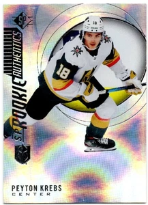 2020-21 SP Retail SP Rookie Authentics Sphericity Peyton Krebs #106 Rookie RC - Bild 1 von 2