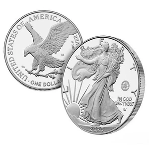 2025 W American Silver Eagle 250th Anniversary US ARMY Proof W/PRIVY | In-Hand - Picture 1 of 4