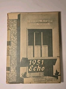 1951 CENTRAL KITSAP HIGH SCHOOL YEARBOOK SILVERDALE, WASHINGTON ECHO Written In - Picture 1 of 6
