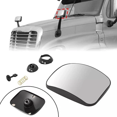 Hood Mirror Glass Convex For Freightliner Cascadia 2008-2017 Left OR Right - Image 1 of 4