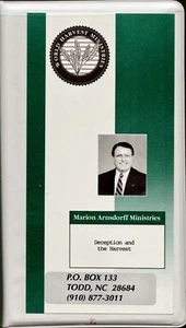 Marion Arnsdorff "Deception and the Harvest" (3 Cassette Tape Set) 1980's - Picture 1 of 3