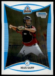 2008 BOWMAN CHROME PROSPECTS MAX SAPP HOUSTON ASTROS #BCP1 - Picture 1 of 2