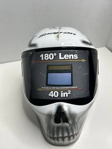 Herramientas a Presión Casco de Soldadura de Calavera con Lente Intercambiable Sin Correas Casco Solo - Imagen 1 de 12