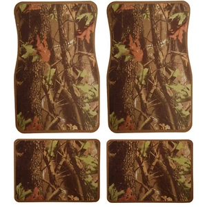 Alfombrillas frontales y traseras universales de goma para árboles de camuflaje. Juego de 4 piezas - Imagen 1 de 2