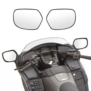 Left Right Side Rear View Mirror Glass Fit For Honda Goldwing GL1800B 2001-2017 - Picture 1 of 8