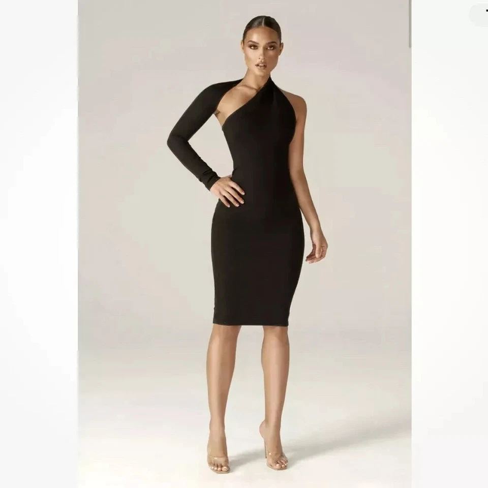 Athleta Radiant Hybrid Dress Small Petite Black Travel Commute