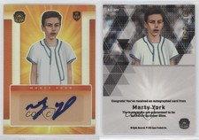 2021 Super Glow Sports Inaugural Edition Orange /100 Marty York #AU-MY Auto