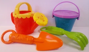 Vintage 1989 McDonalds Little Gardener Happy Meal Spielzeug 4er Set - Bild 1 von 8