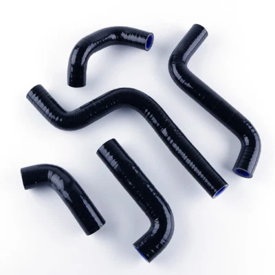 Kit de manguera de radiador de silicona negra Kawasaki Ninja 600R ZX600C GPX600R 1988-1997 Foto 1 de 4