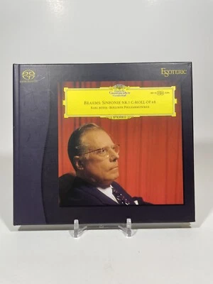 SACD: Brahms Symphony No. 1 C-Moll Bohm Berlin Super Audio CD DSD Esoteric Foto 1 de 4