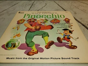Álbum de discos de vinilo antiguo vintage de Pinocho de Walt Disney 1959 1202  - Imagen 1 de 5