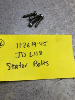 John Deere GXL118 L118 Mower Briggs Stratton 407777 22hp Engine Stator Bolts - Image 1 of 2