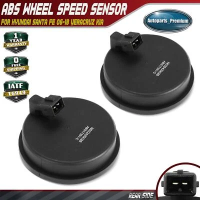 Rear Left & Right ABS Wheel Speed Sensor for Hyundai Santa Fe 06-18 Veracruz Kia - Image 1 of 4