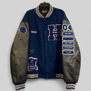 Butwin XL Royals Minnesota State Basketball Champions vntg blue varsity Jacket - Picture 1 of 20
