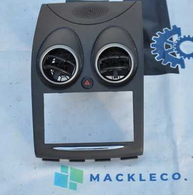 Painel Nissan Rogue Select 2014 acabamento central acabamento relva moldura painel ventilação preto - Imagem 1 de 4