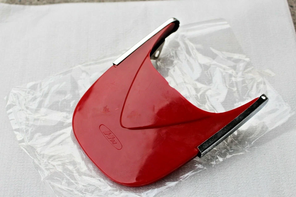 Honda CB72 CB77 CP77 L/R Stay&Splash Guard Rear Fender Mudguard Set NEW Red - Image 1 of 1