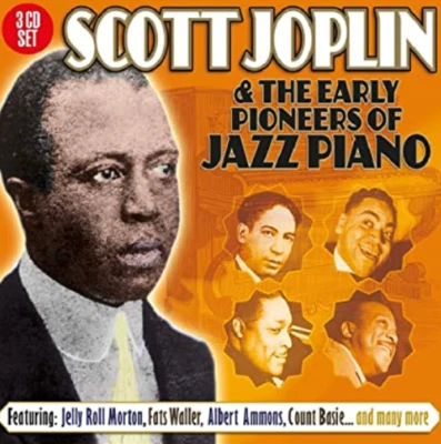 SCOTT JOPLIN & THE EARLY PIONEERS OF JAZZ PIANO 3 CD SET NEW BLUES RAGTIME - Image 1 of 2
