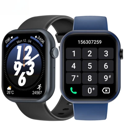2025 Smart Watch Men/Women, Waterproof Heart Rate Monitor Bluetooth Smartwatch - Image 1 of 4
