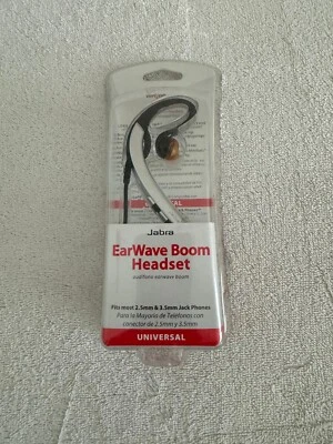 Jabra EarWave Boom Headset for 2.5mm & 3.5mm Jack - Open Box!!! - Image 1 of 2