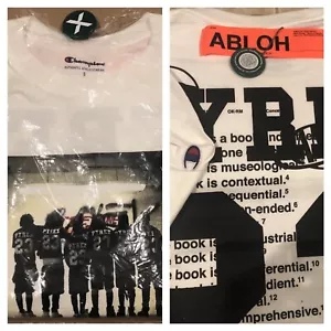 Off-White x Pyrex Team x Virgil Abloh x MCA - T-shirt figure vocali-S/S 2019 - Foto 1 di 12