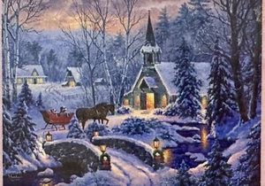 Diamond Art Club - Cozy Evening di Abraham Hunter 37,8" x 27,6" - Diamanti quadrati - Foto 1 di 4