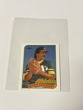 1989 Topps Doubleheader Dennis Eckersley   **012755