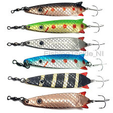 AllCock Classic Tobeye Spoons Salmon & Trout Fishing Lures Spinners All Colours