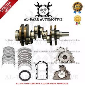 LAND ROVER 306DT 3.0 TDV6 CRANKSHAFT ALLOY STEEL + REBUILD KIT RANGE ROVER - Picture 1 of 7