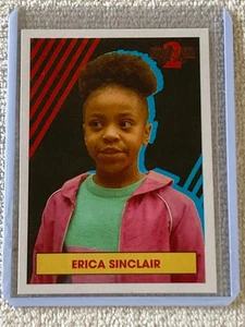 Pegatina 2019 Topps Stranger Things 2 personajes #CS-16 Erica Sinclair casi nueva - Imagen 1 de 2