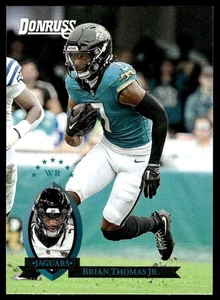 Brian Thomas Jr. #22 2025 Donruss Retro 1995 Jacksonville Jaguars - Imagen 1 de 2