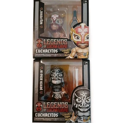 PENTA ZERO M Legends Of Lucha Libre Cuchacitos Boss Fight WWE Figures Rey Fenix - Image 1 of 4