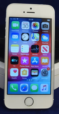 Apple iPhone 5S 16GB Unlocked Silver A1457 Excellent Clean FMI Off Reset - Mint - Image 1 of 4