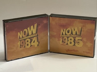 2 x Now That's What I Call Music 1984 & 1985 (10th Anniversary) Double Fatbox CD - Image 1 of 4