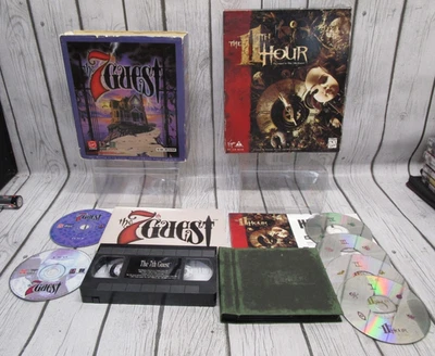 The 7th Guest & 11th Hour Big Box PC CD-ROM Video Games - Horror Adventure - Image 1 of 4