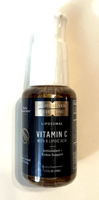 Vitamina C liposomal Quicksilver Scientific con ácido R-lipoico - 1,7 fl oz/50 ml - Nuevo Foto 1 de 3