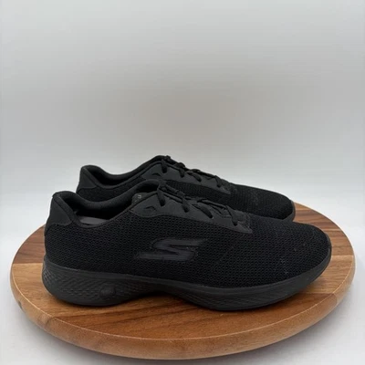 Zapatillas deportivas para caminar negras Go Walk 4 talla 9 Skechers para mujer 14175 Foto 1 de 4