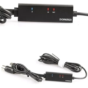 MIDI 5 Pin To USB C Type-C Converter Music Keyboard Adapter For Macbook Android - Picture 1 of 6