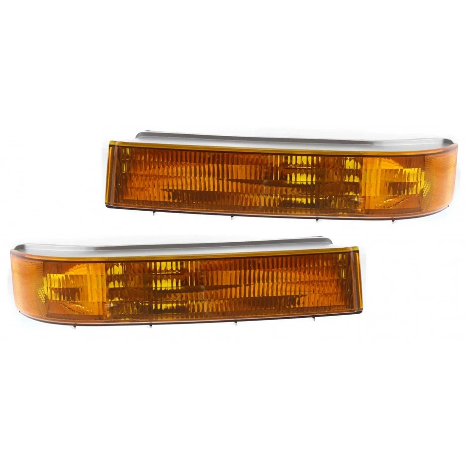 Par de luces de giro para Ford F Super Duty 1993-1997 lado conductor y pasajero Foto 1 de 4