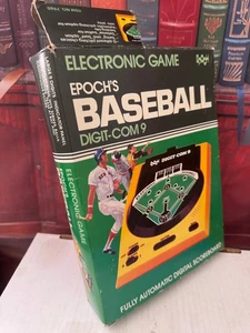 Epoch's Baseball Digit-Com 9 Electronic Game 1979 Box Instructions Tested Works - Picture 1 of 12